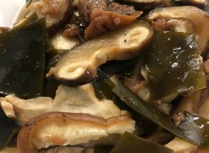 ほっとする旨煮＾＾椎茸と昆布の梅煮-レシピのメイン写真