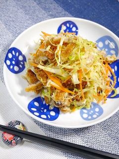 簡単!たっぷりアジフライきゃべつ-レシピのメイン写真