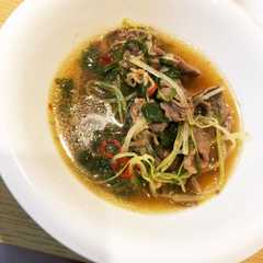 水菜と牛肉のピリ辛煮-レシピのメイン写真