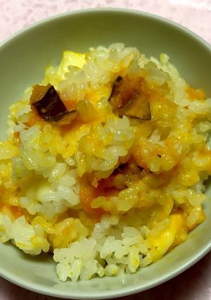 かぼちゃチーズご飯-レシピのメイン写真
