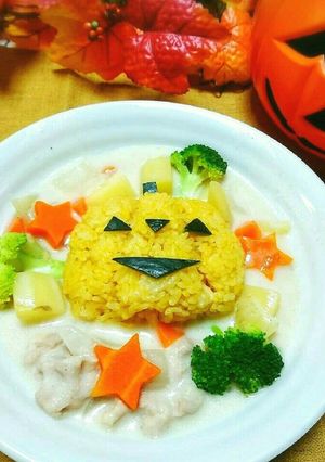 カボチャのピラフ-レシピのメイン写真
