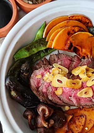 オーストラリア産ランプ肉でローストビーフ-レシピのメイン写真