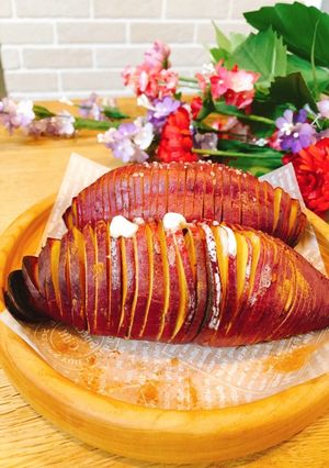 さつま芋*ハッセルバックスイートポテト*-レシピのメイン写真