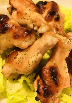 手羽元チキンのあまからオーブン焼き-レシピのメイン写真