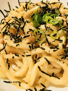 シンプル●ぶっかけ風たらこ焼きうどん-レシピのメイン写真