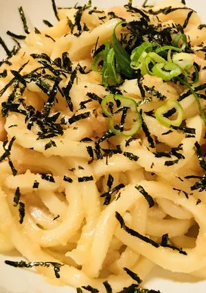 シンプル●ぶっかけ風たらこ焼きうどん-レシピのメイン写真