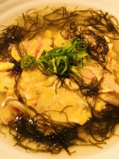 カニカマ玉子のもずく酢あんかけ-レシピのメイン写真