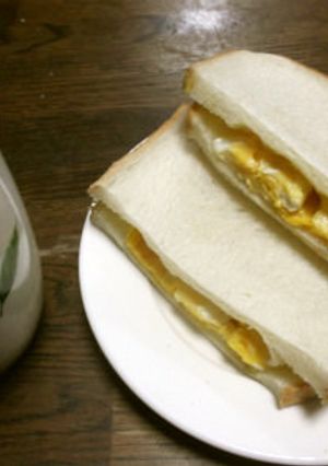 だし入り卵焼きサンド-レシピのメイン写真