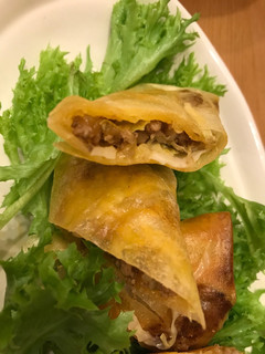 味付ミンチのグリルで揚げない春巻-レシピのメイン写真