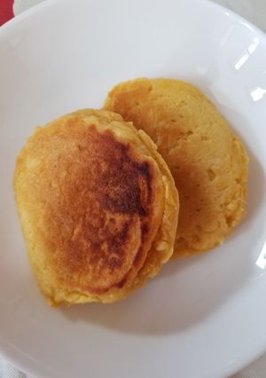 糖質制限中お腹いっぱいホットケーキ-レシピのメイン写真