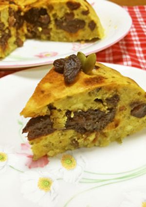さつま芋とドライフルーツの簡単ケーキ-レシピのメイン写真