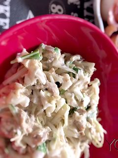 ~サバの味噌煮缶で簡単サラダ~-レシピのメイン写真