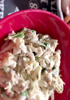 ～サバの味噌煮缶で簡単サラダ～-レシピのメイン写真