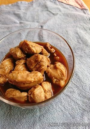 鮭白子の煮付け-レシピのメイン写真