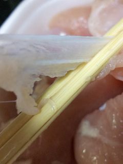 ササットささみの筋取り&薄皮取り❤️☺️-レシピのメイン写真