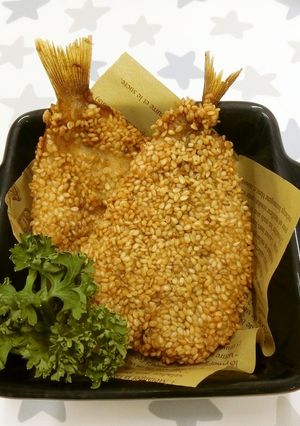 玄海灘キスのごま揚げ-レシピのメイン写真