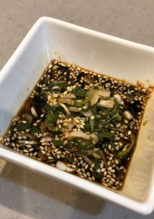 混ぜるだけ◆ネギたっぷり油淋鶏ソース◆-レシピのメイン写真