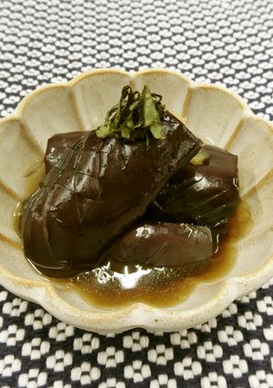 博多なすの揚げひたし-レシピのメイン写真