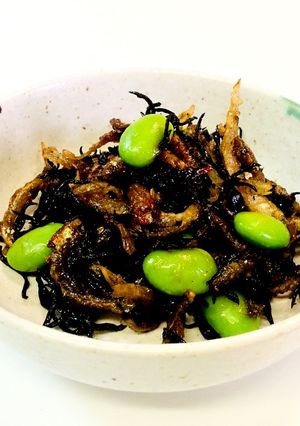 生ワカサギとひじきの佃煮風-レシピのメイン写真