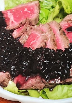 フルーツジャムとバルサミコ酢のソース-レシピのメイン写真