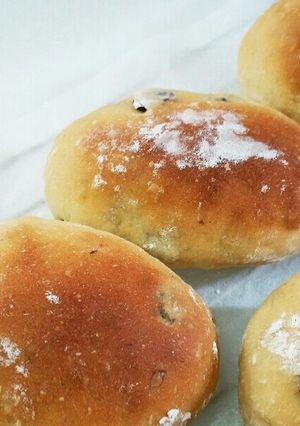 ふんわりモチモチぶどうパン(HB使用)-レシピのメイン写真