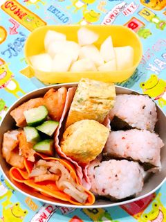 幼稚園お弁当 3歳1ヶ月 ②-レシピのメイン写真