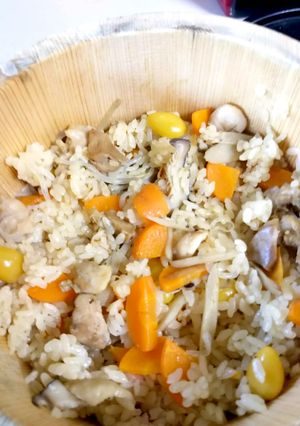 秋の苦味がたまらない☆ばくだんご飯-レシピのメイン写真