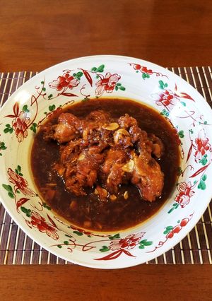 圧力鍋で簡単♪鶏手羽元のマーマレード煮-レシピのメイン写真