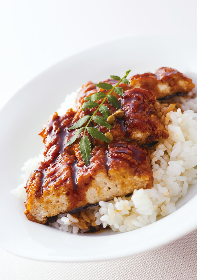 豆腐とのりのうな丼風-レシピのメイン写真