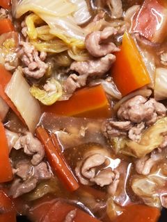 簡単!白菜と豚肉のうま煮-レシピのメイン写真
