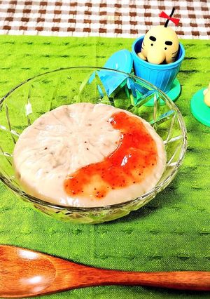 【あの味をご家庭で】もっちりいちごとうふ-レシピのメイン写真