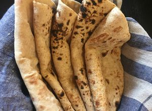 インドの全粒粉パン：チャパティ-レシピのメイン写真