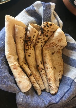インドの全粒粉パン：チャパティ-レシピのメイン写真