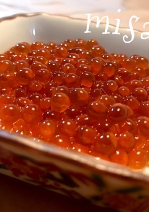 生筋子でいくらの醤油漬け☆-レシピのメイン写真