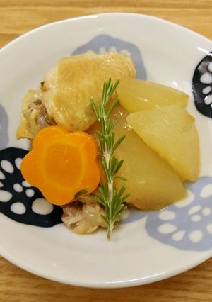 手羽先と冬瓜の煮物-レシピのメイン写真