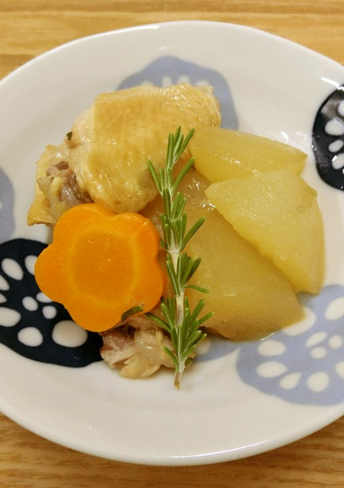 手羽先と冬瓜の煮物-レシピのメイン写真