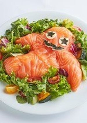 サーモンスター サラダ-レシピのメイン写真