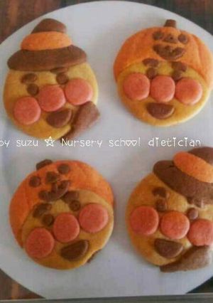 アンパンマンクッキー(ハロウィンver)-レシピのメイン写真