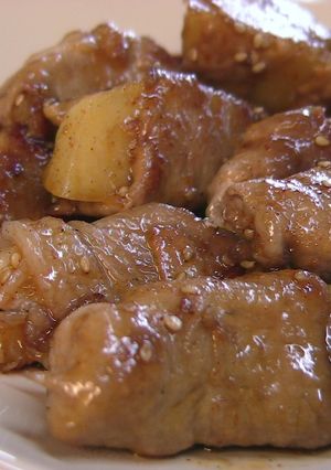 *じゃがいもの豚肉ロール*-レシピのメイン写真