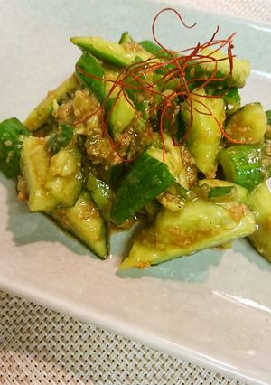 たたきキュウリ醤油麹和え-レシピのメイン写真