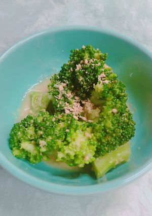ブロッコリーの辛子胡麻和え-レシピのメイン写真