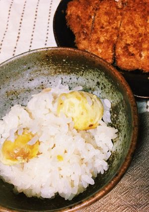 ゴロゴロ栗ごはん-レシピのメイン写真