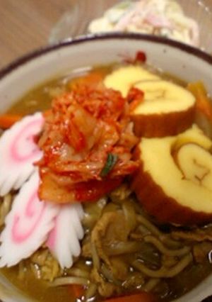 カレー南蛮そば-レシピのメイン写真