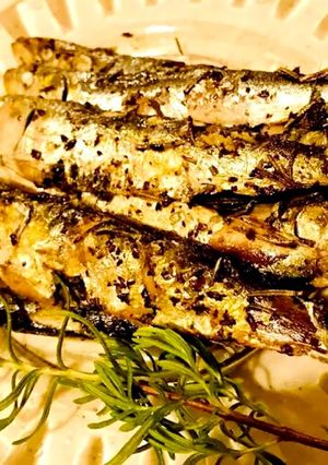 イワシの簡単！香草オリーブ焼き-レシピのメイン写真