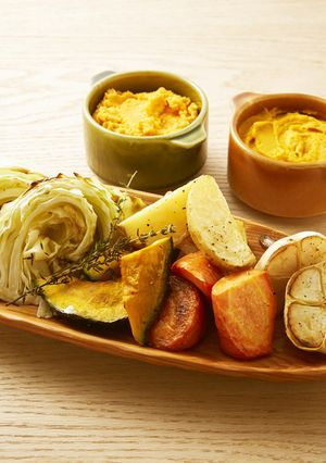 北海道野菜グリルのディップ添え-レシピのメイン写真