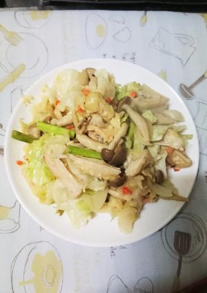 やげん軟骨と野菜の醤油マヨ炒め-レシピのメイン写真