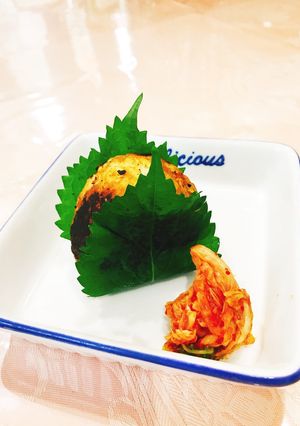 大葉の味噌焼きおにぎり-レシピのメイン写真