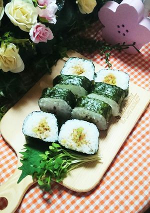 白菜漬けの巻き巻きご飯-レシピのメイン写真