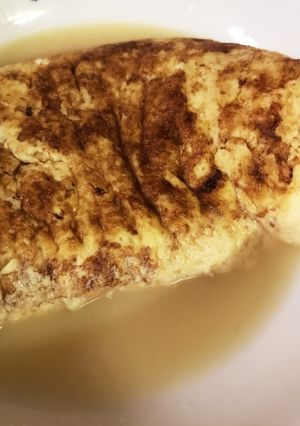 魚焼きホイル活用!豆腐のふわふわオムレツ-レシピのメイン写真