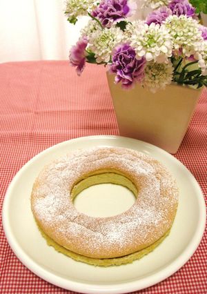 恋する♡天使のふわしゅあシフォンケーキ-レシピのメイン写真